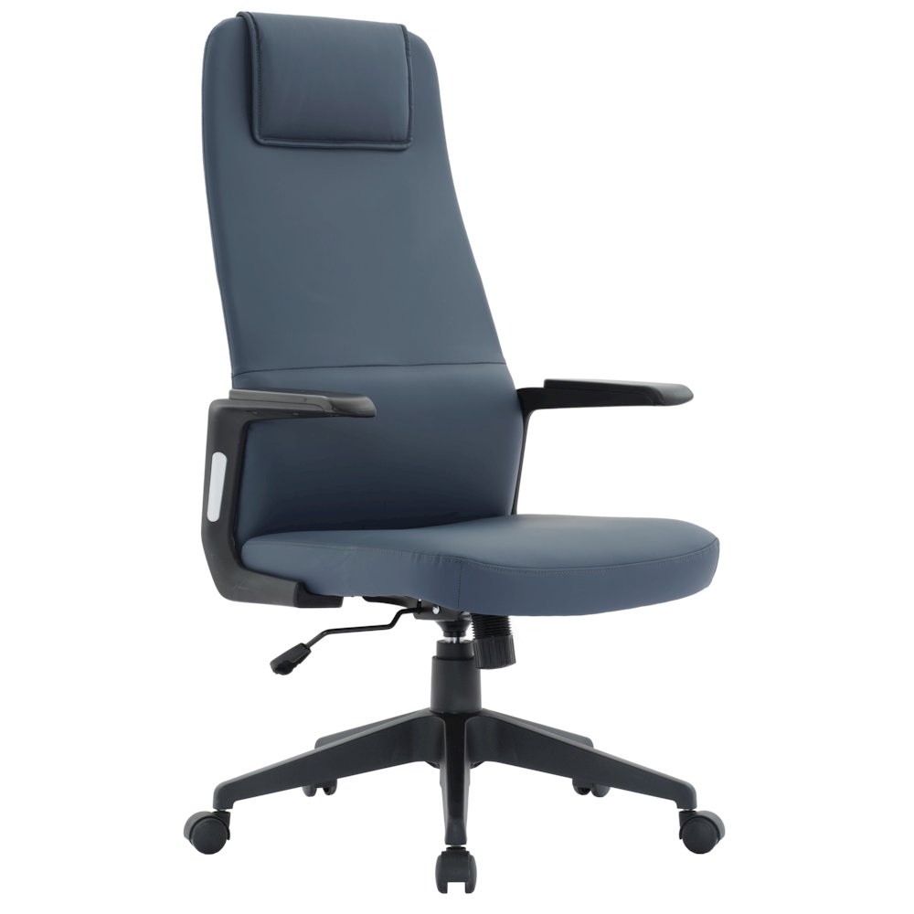 Nexa Collection Modern Office Chair In Blue. Picture 15