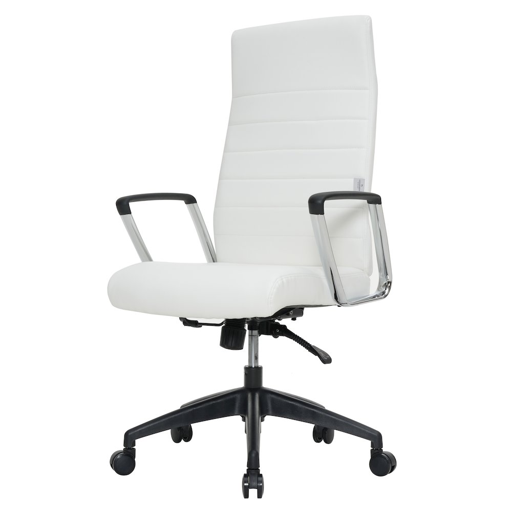 Hilton Modern High-Back Leather Office Chair. Picture 17