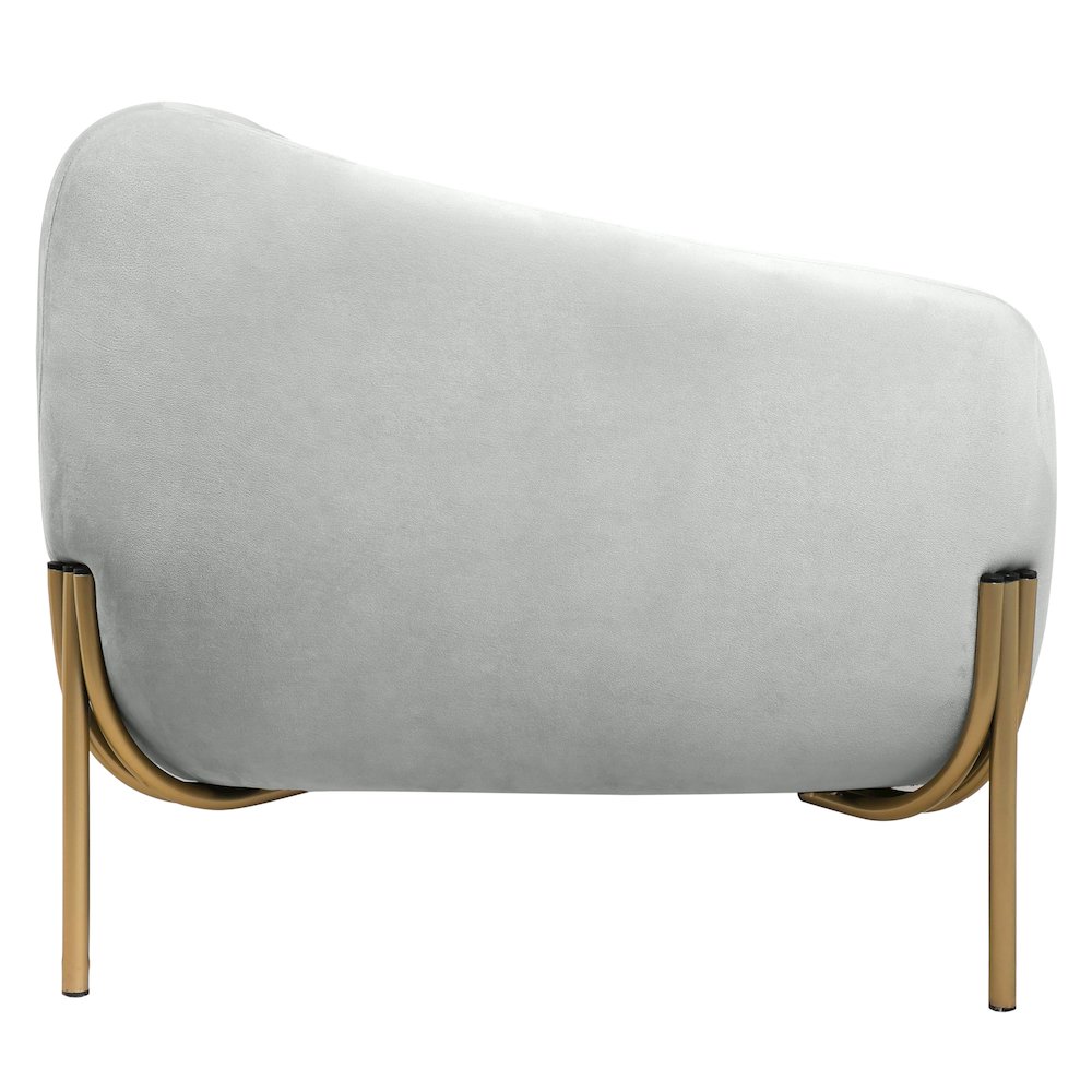 Zuno Three-Seater Sofa Upholstered in Velvet Wide Couch. Picture 9