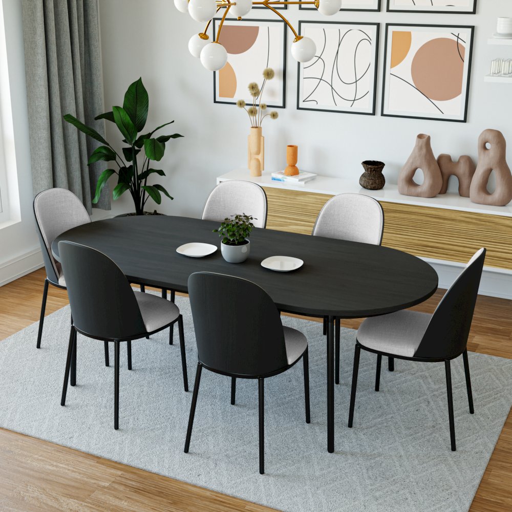Tule Mid-Century Modern Dining Side Chair. Picture 18