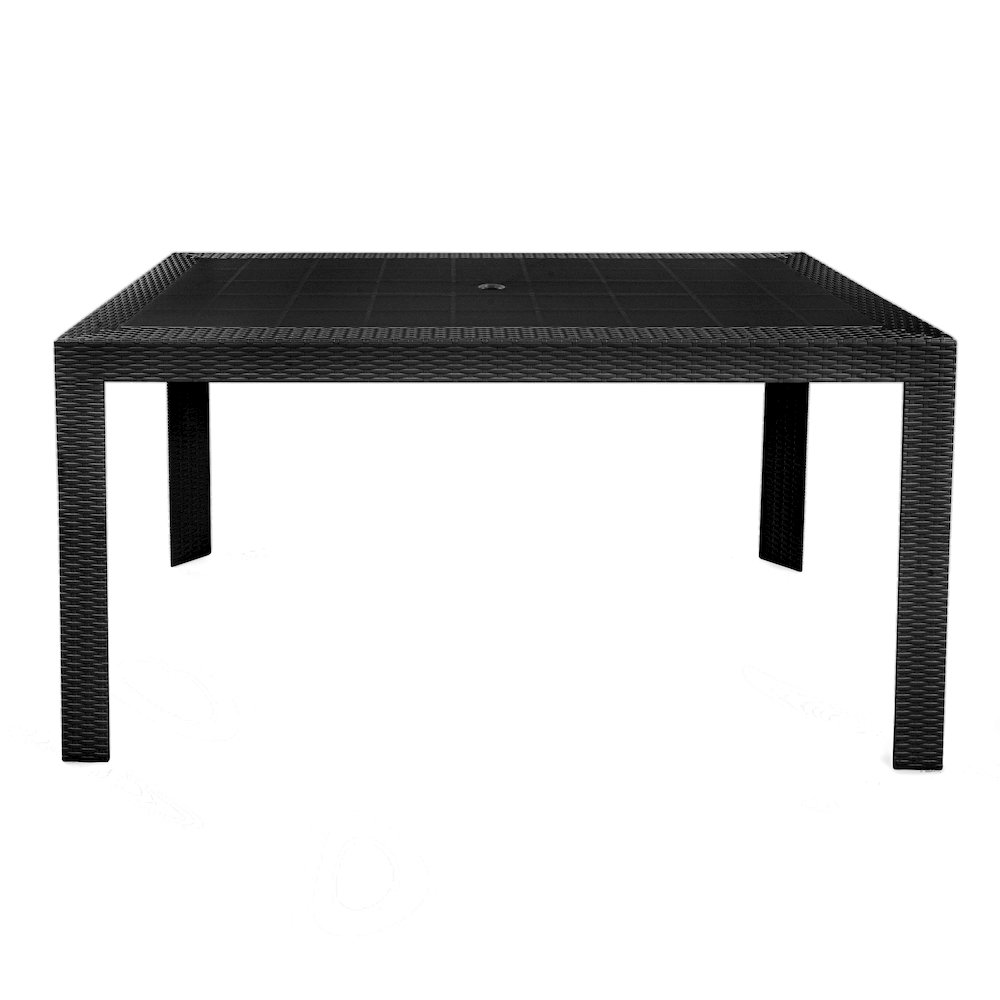 Mace Weave Design Outdoor Dining Table. Picture 5