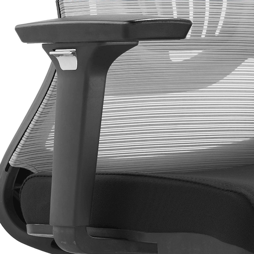 Office Adorit Series Office Task Chair In Light Grey. Picture 19