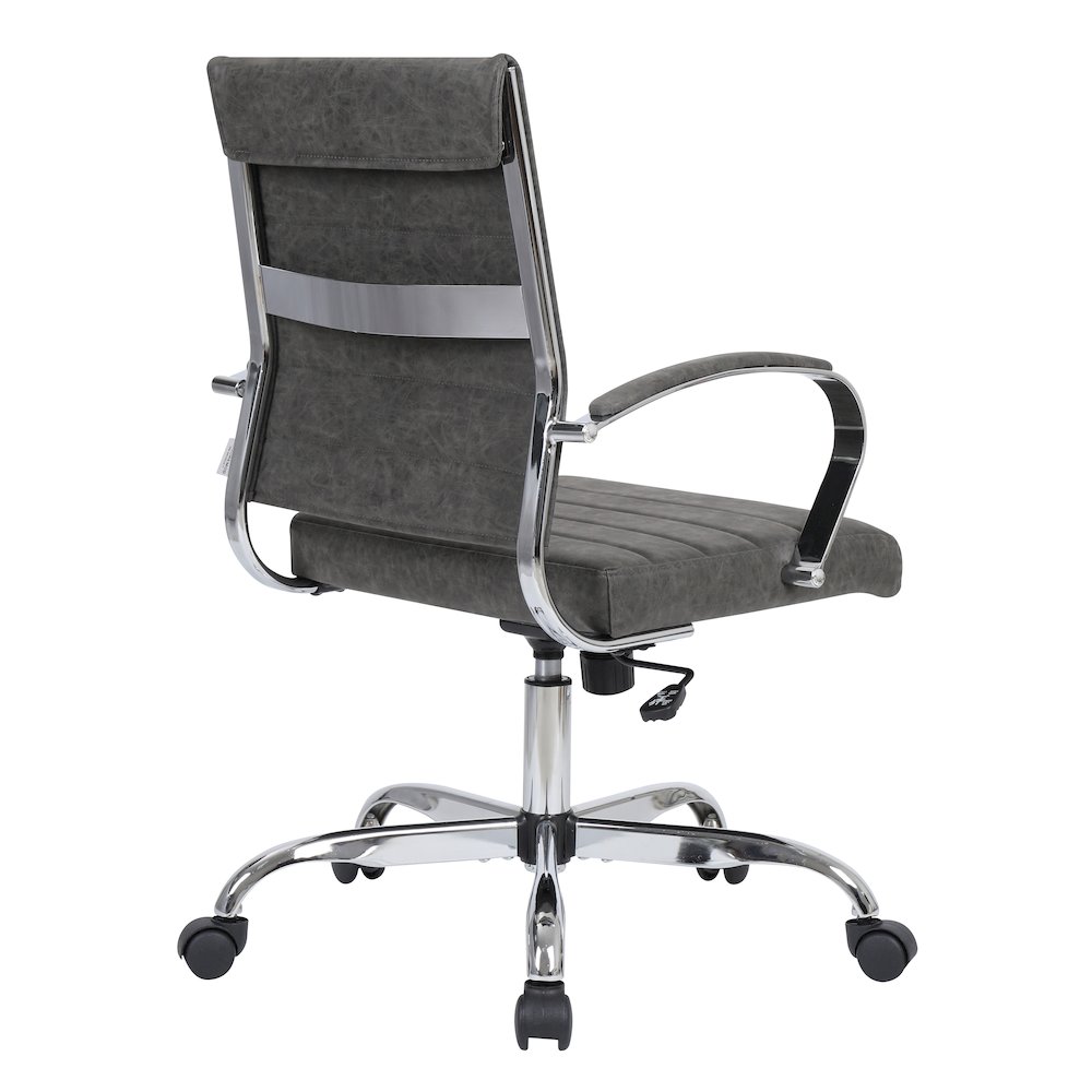 Benmar Leather Office Chair. Picture 10