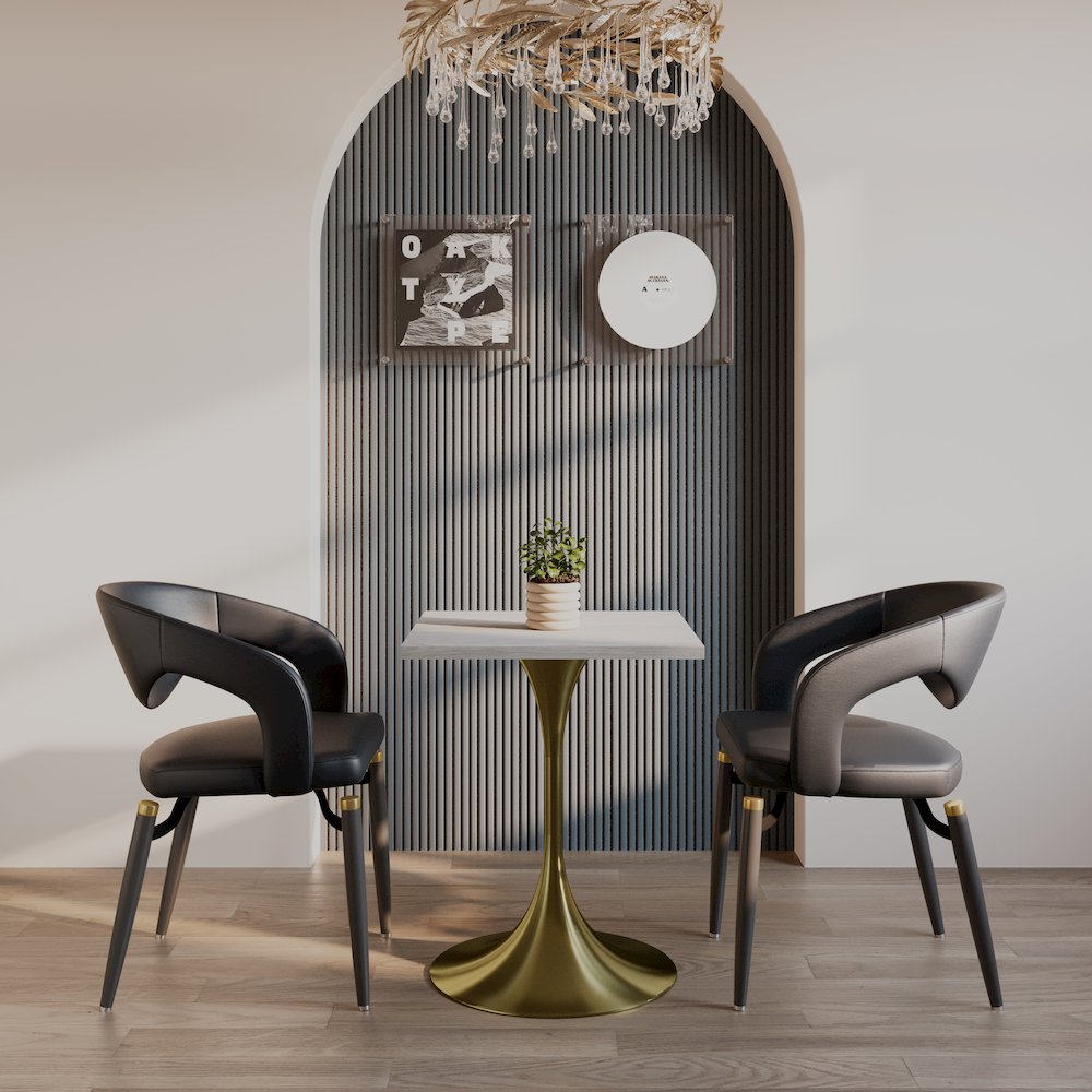 Verve Collection 24 Square Dining Table. Picture 6
