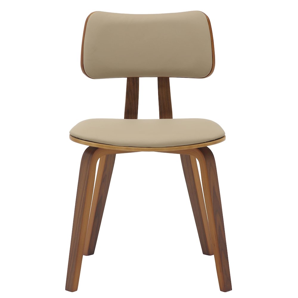 5-Piece Dining Set in Walnut/Light Brown. Picture 5