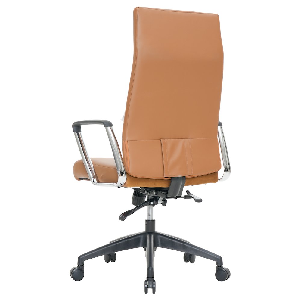 Hilton Modern High-Back Leather Office Chair. Picture 26