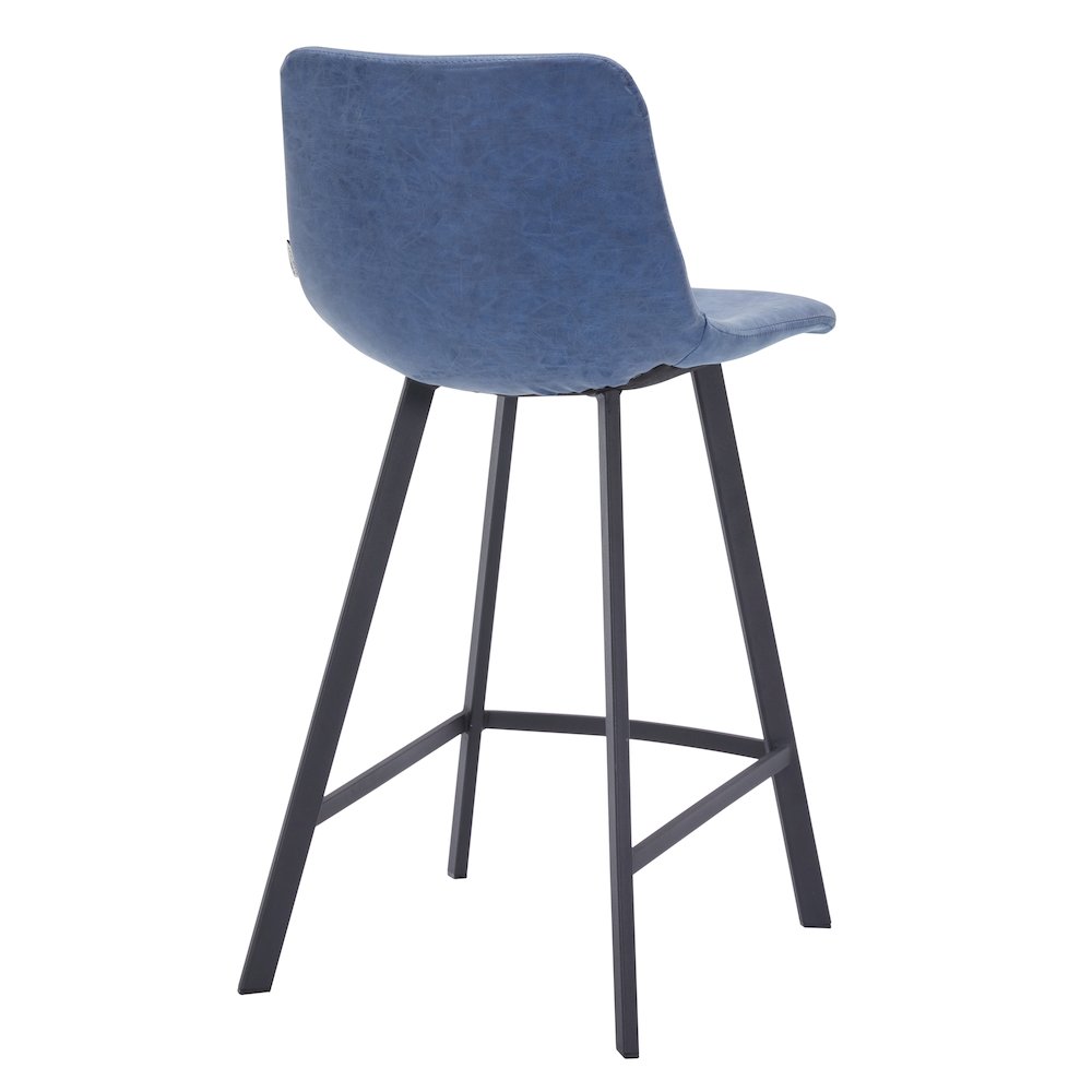 Elland - Counter stool - Peacock Blue. Picture 9