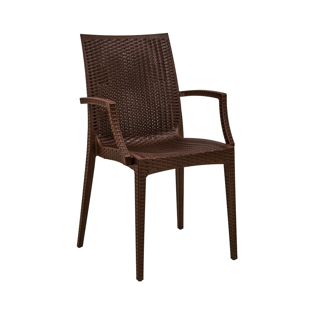 Weave Mace Indoor/Outdoor Chair (With Arms). Picture 1