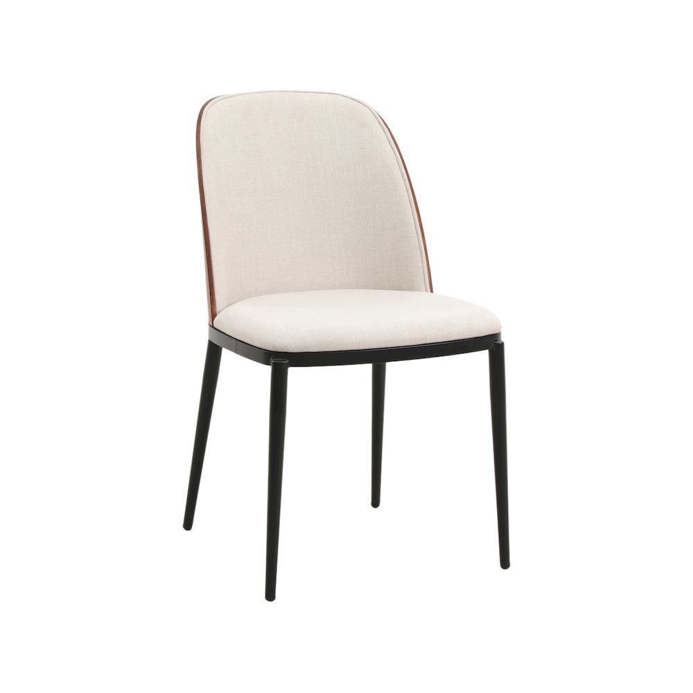 Tule Mid-Century Modern Dining Side Chair Set of 4. Picture 5