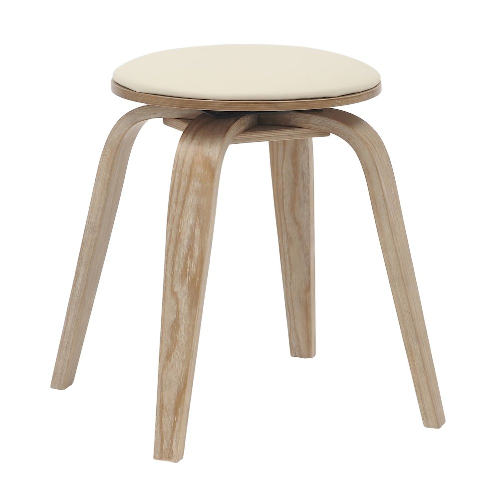 Modern Wooden Dining Stool. Picture 2