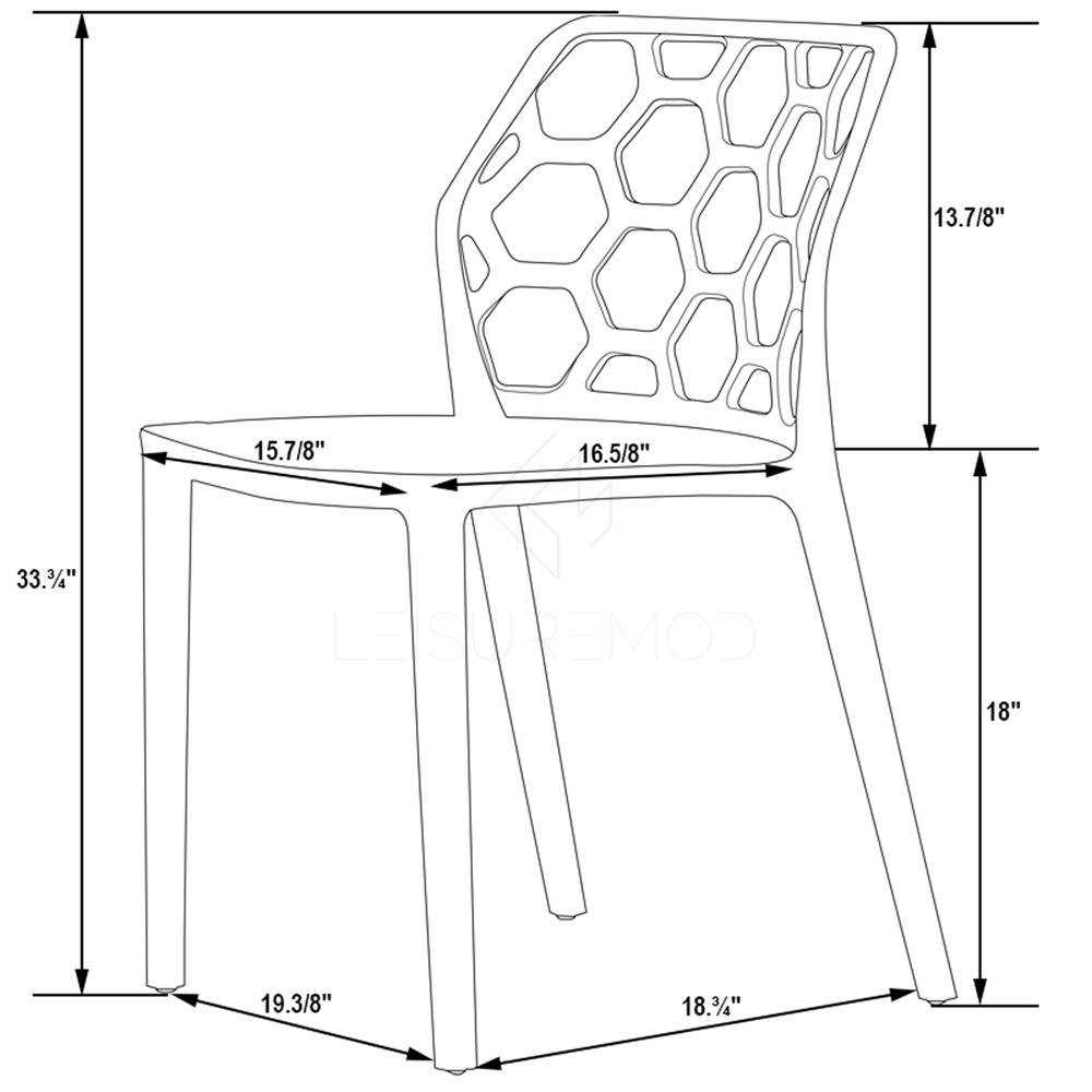Modern Dynamic Dining Chair. Picture 11