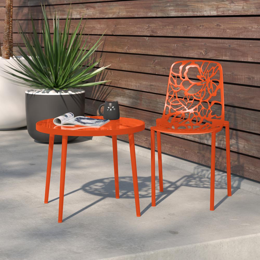 Modern Devon Aluminum Chair. Picture 2