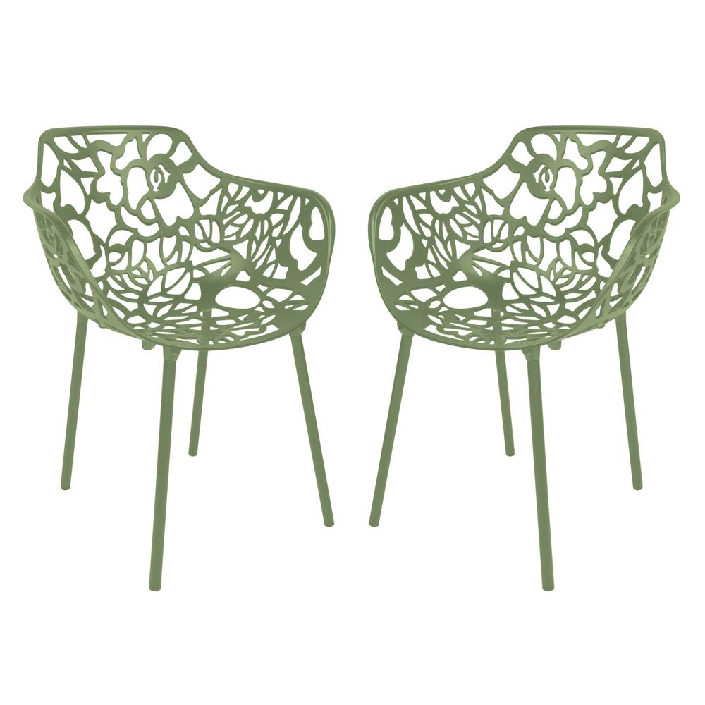 Modern Devon Aluminum Armchair. Picture 10