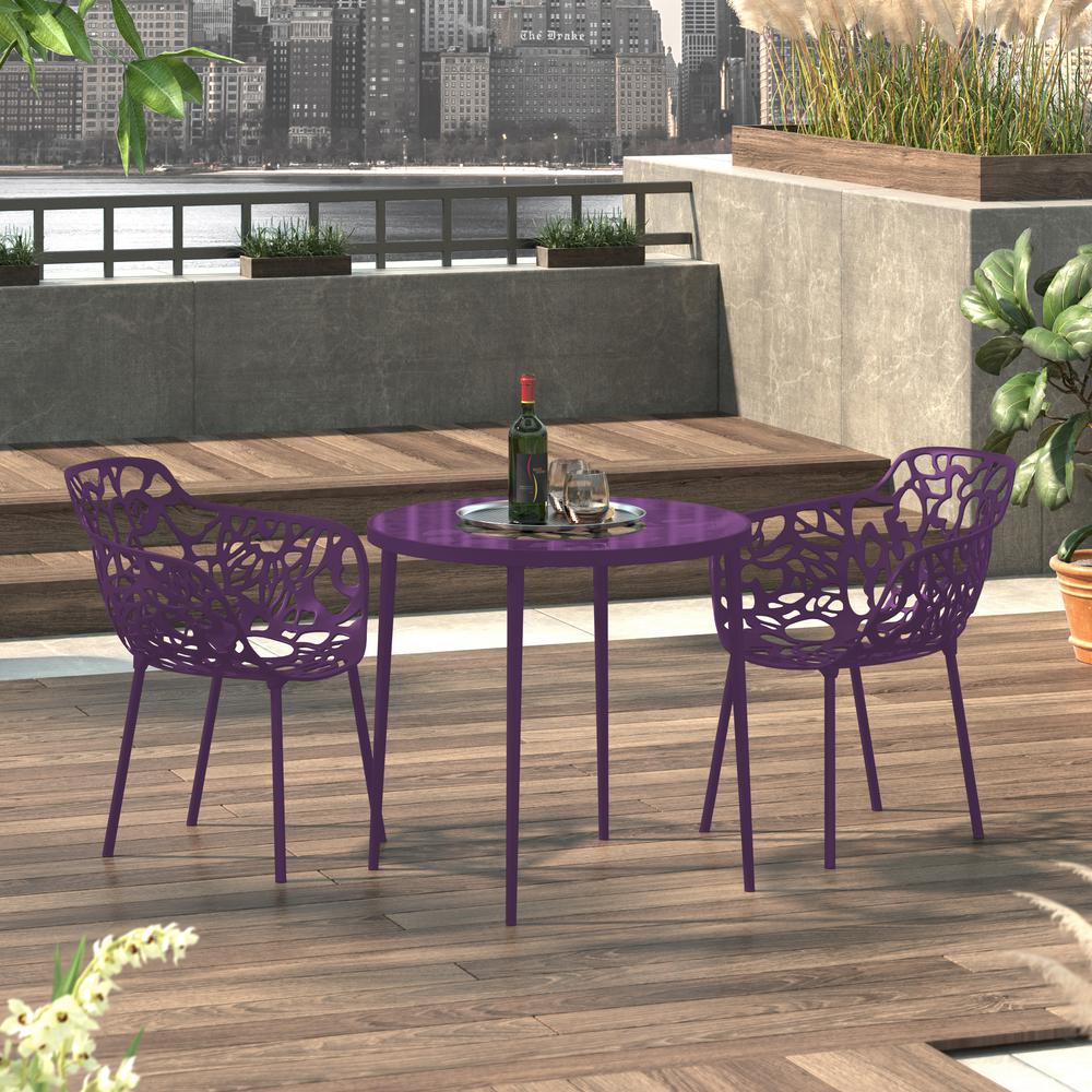 Modern Devon Aluminum Armchair. Picture 11