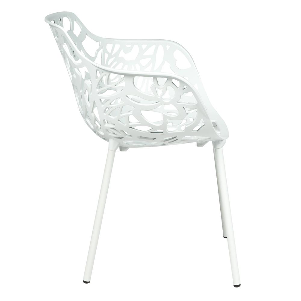 Modern Devon Aluminum Armchair. Picture 3