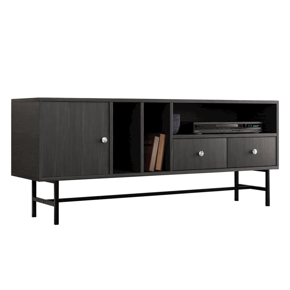 Rochester Modern Rectangular TV Stand. Picture 7