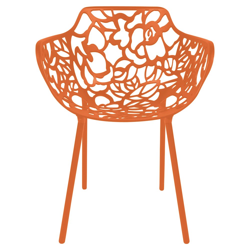 Modern Devon Aluminum Armchair. Picture 3