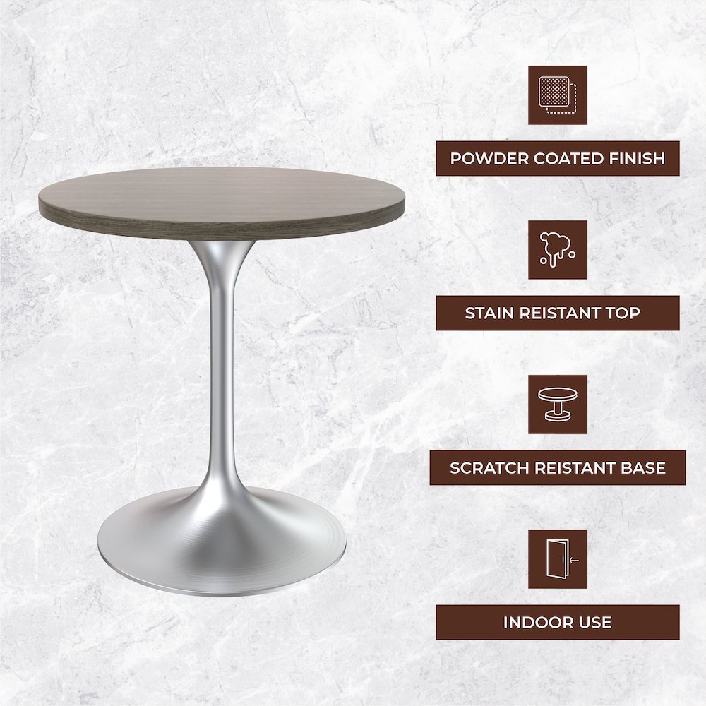 Verve Collection 27" Round Dining Table. Picture 2