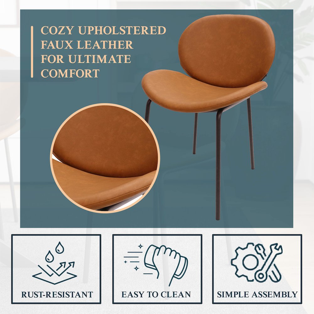 Servos Modern Dining Side Chair. Picture 16