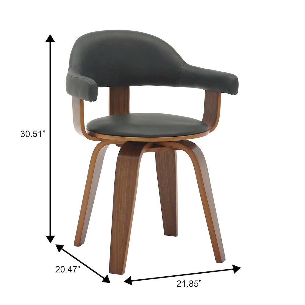 Modern Wooden Dining Chair. Picture 1