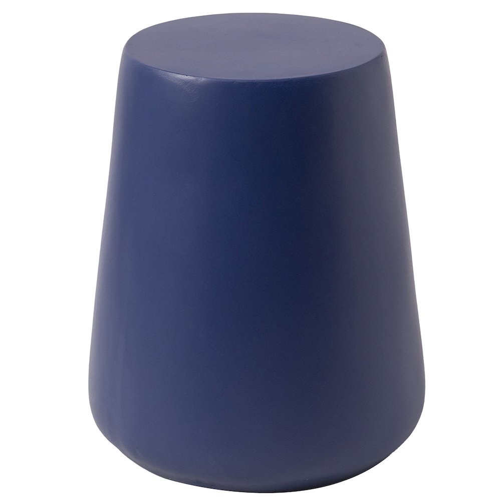 Modern Side End Table Glint Series In Saphire Blue. Picture 2