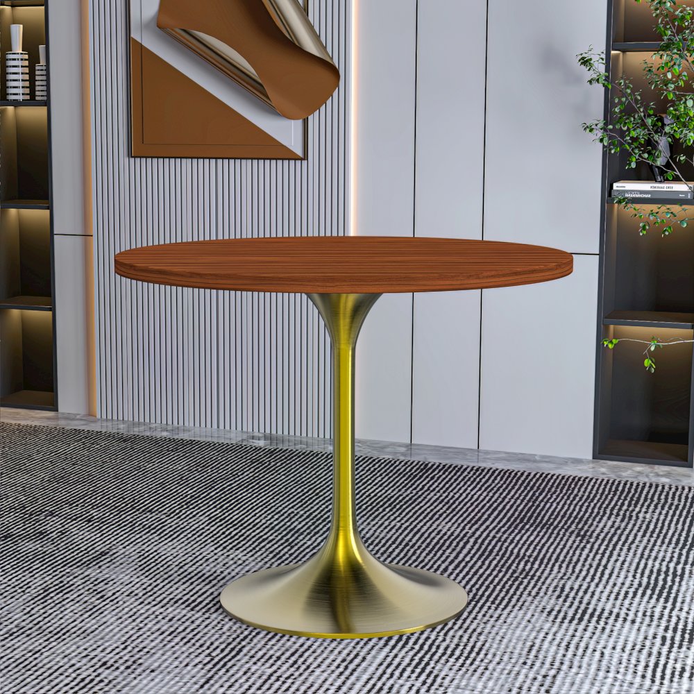 Verve Collection 36" Round Dining Table. Picture 9
