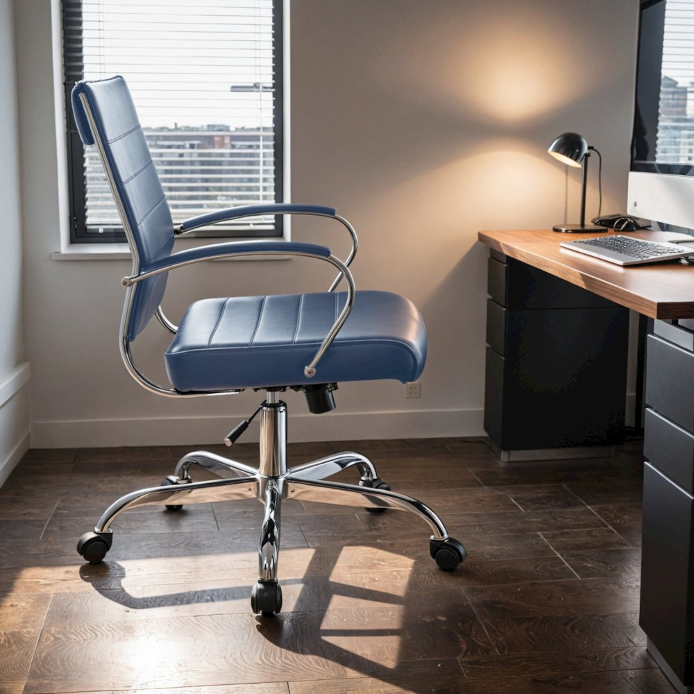 Benmar Leather Office Chair. Picture 14