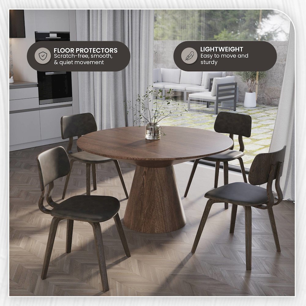 Modern Wooden Dining Chair. Picture 11