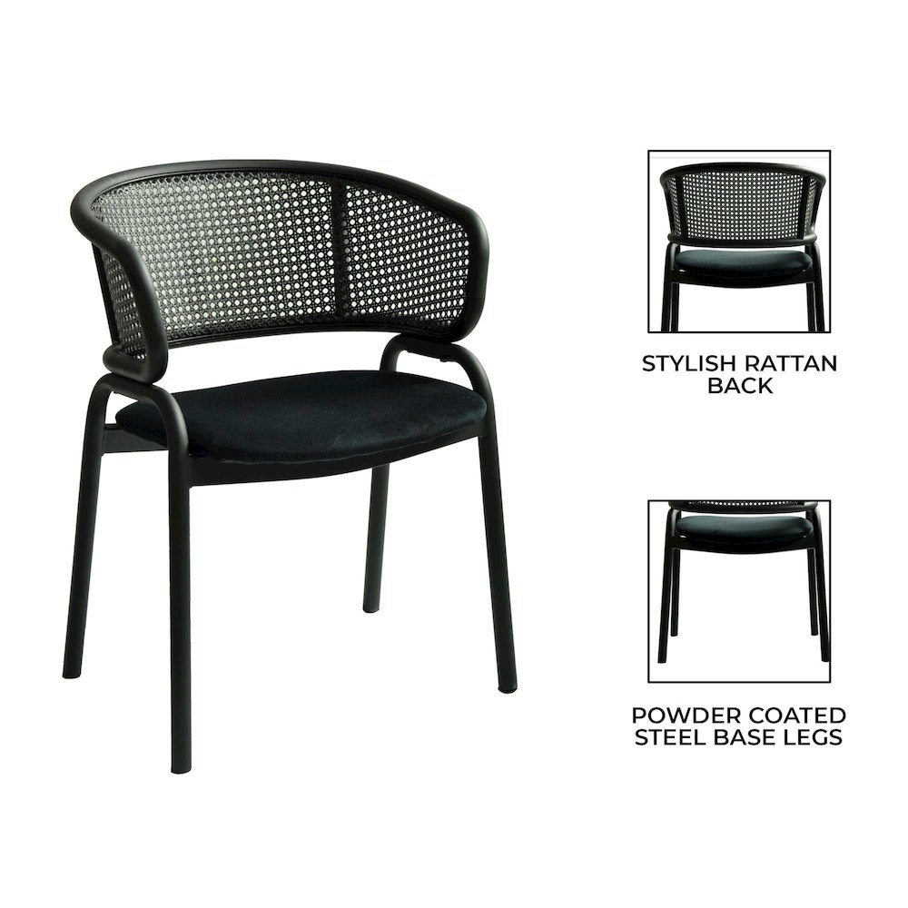 Ervilla Dining Armchair Set of 2. Picture 6