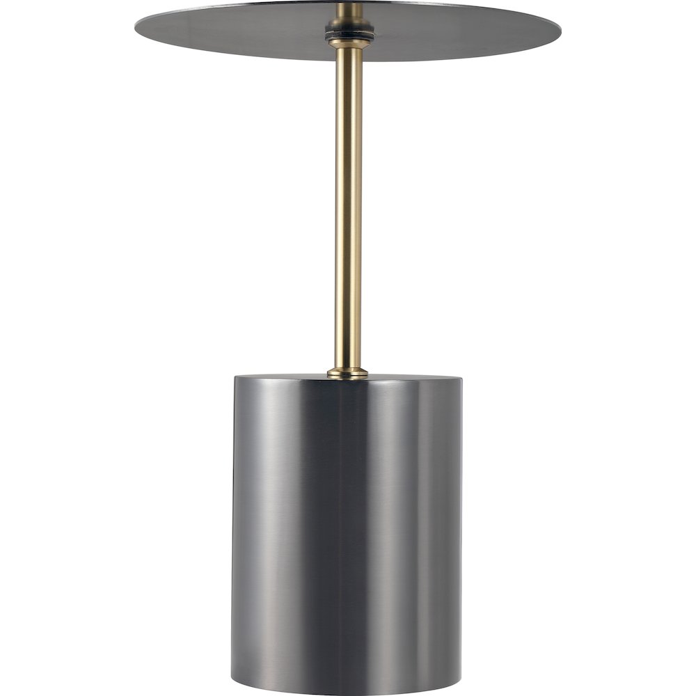 Malta Collection Modern End Table In Black. Picture 11