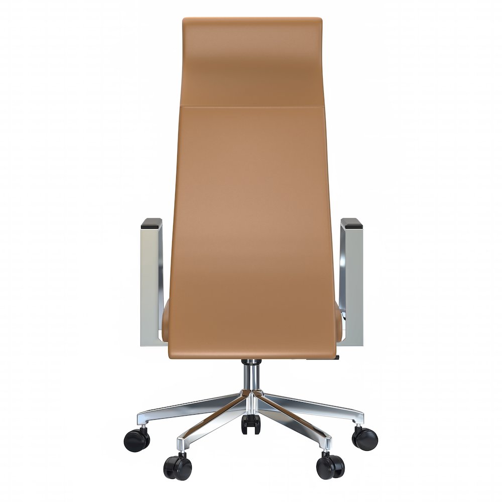 Aleen High-Back Office Chair in Acorn Brown. Picture 12