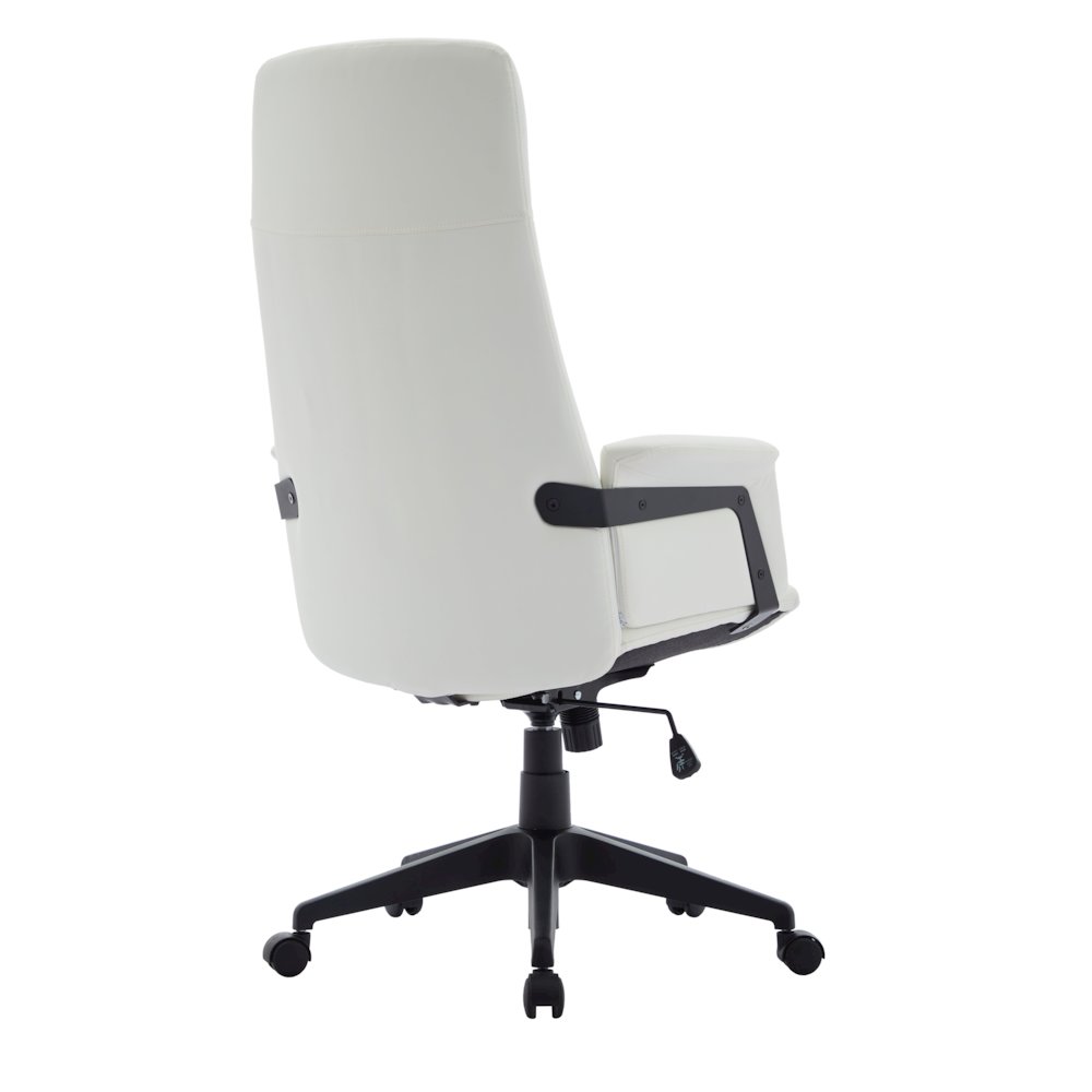 Inifini Collection Modern Office Chair In White. Picture 12