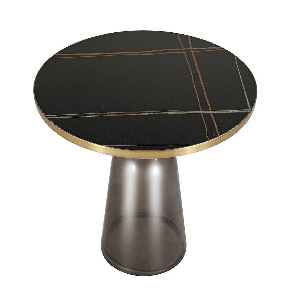 Tully Collection Glass side Table. Picture 6