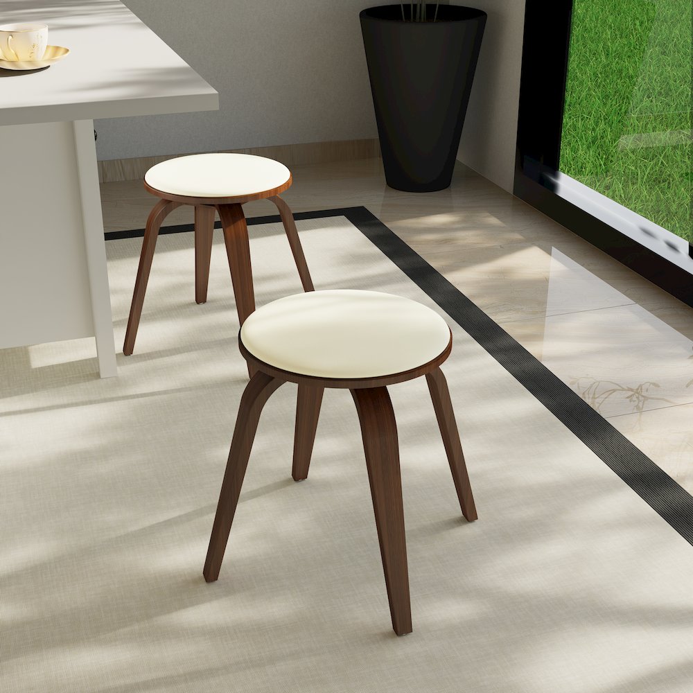 Modern Wooden Dining Stool. Picture 9