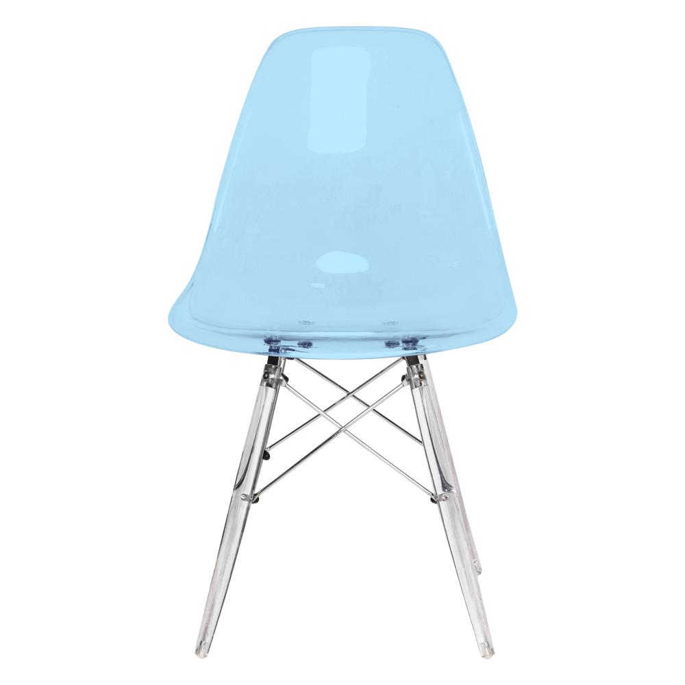 Dover Molded Side Chair with Acrylic Base. Picture 18