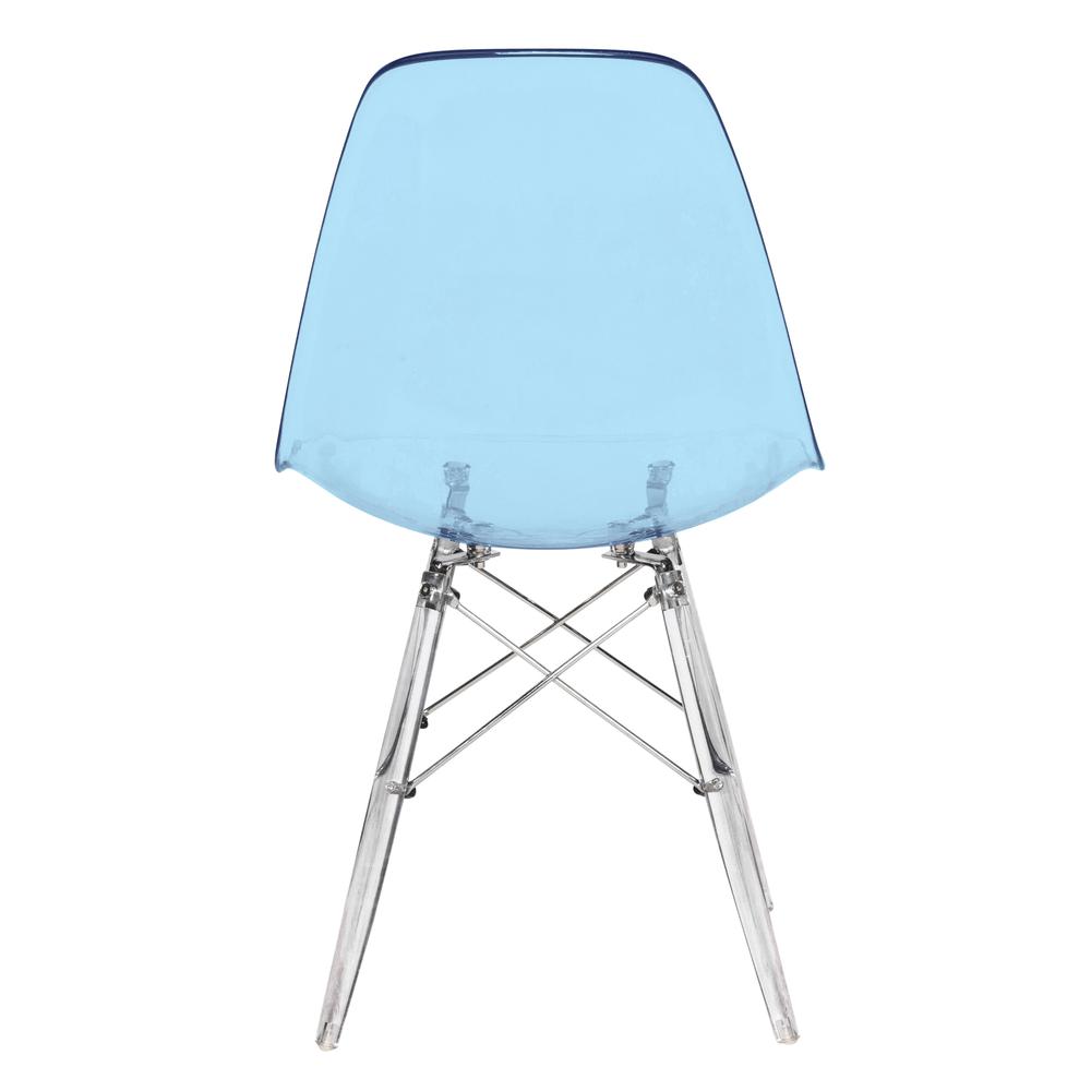 Dover Molded Side Chair with Acrylic Base. Picture 20