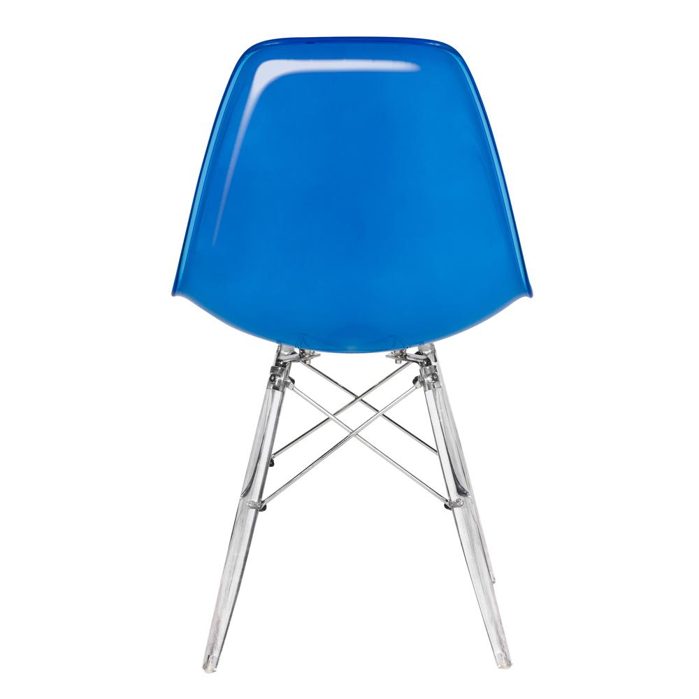 Dover Molded Side Chair with Acrylic Base. Picture 12