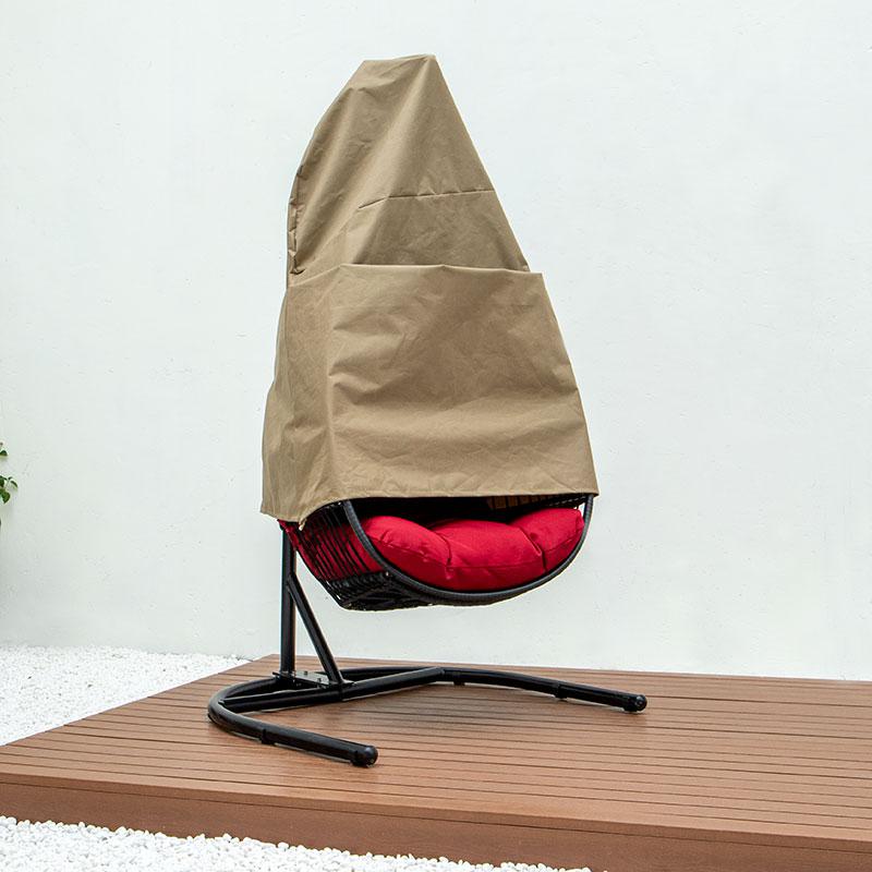 Hanging Single Egg Swing Chair Cover. Picture 3