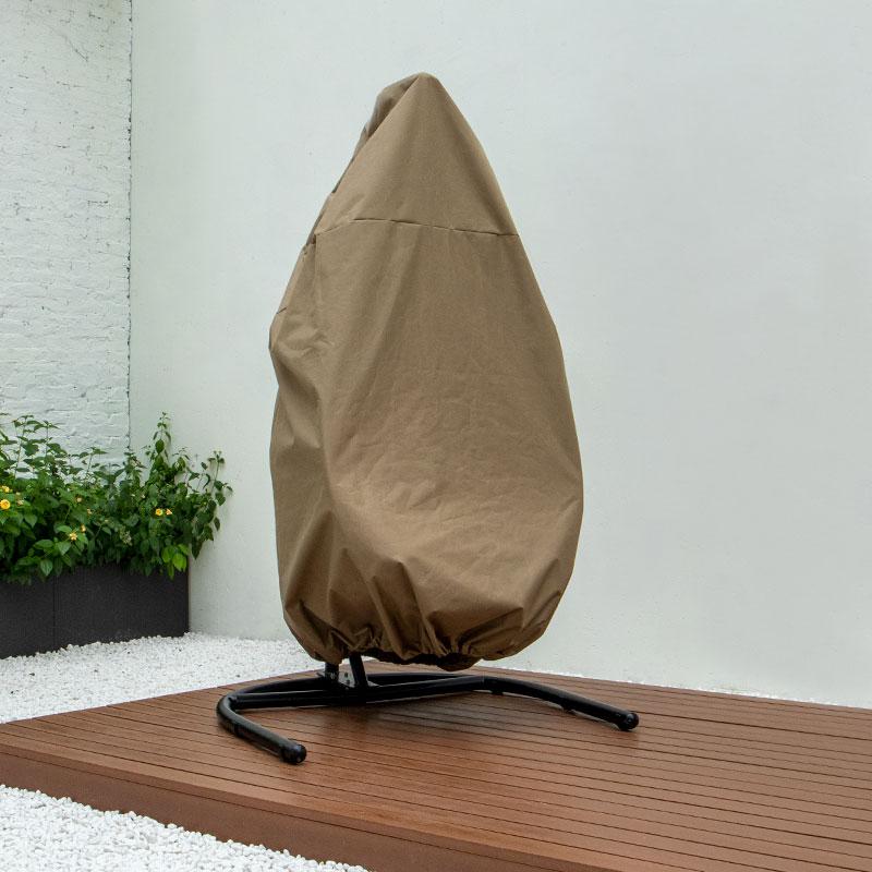 Hanging Single Egg Swing Chair Cover. Picture 4
