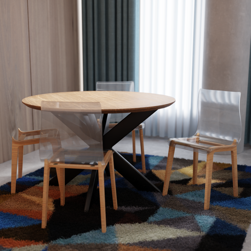 Marsden Modern Dining Side Chair With Beech Wood Legs Set of 4. Picture 14