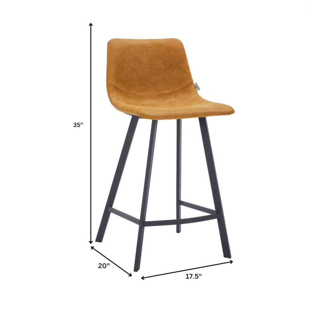 Elland - Counter stool -Light Brown. Picture 1