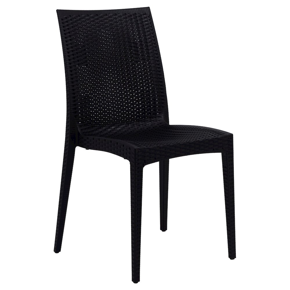 Weave Mace Indoor/Outdoor Dining Chair (Armless). Picture 2
