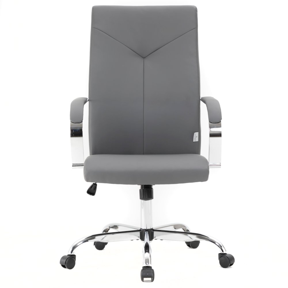 Sonora Modern High-Back Leather Office Chair. Picture 15
