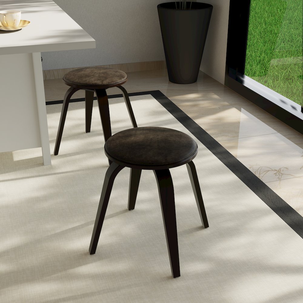 Modern Wooden Dining Stool. Picture 9