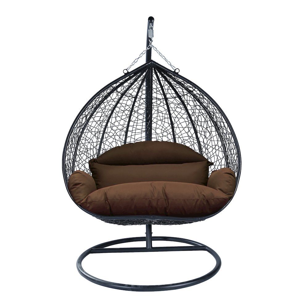 Recluse Collection Modern Outdoor Swing Chair. Picture 6