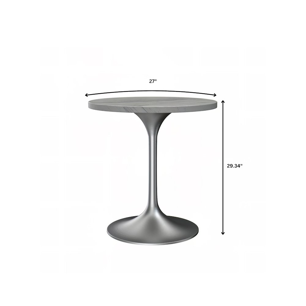 Verve Collection 27 Round Dining Table. Picture 7