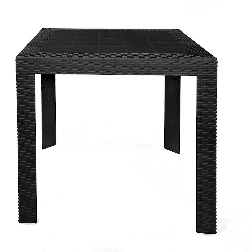 Mace Weave Design Outdoor Dining Table. Picture 3