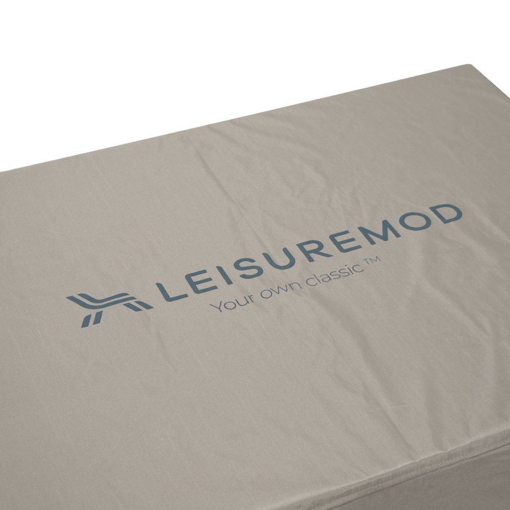 Chelsea Waterproof Fabric Rectangle Fire Pit Table Cover. Picture 9