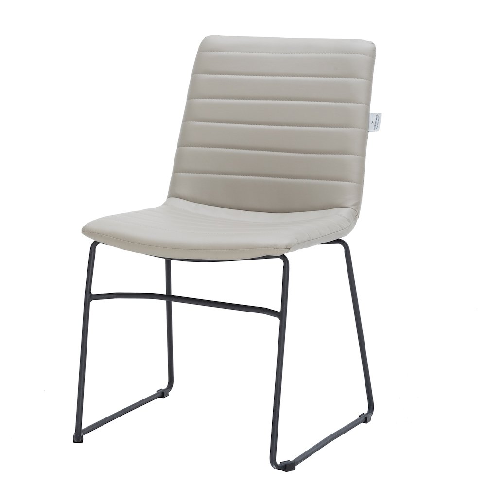 Zylar Series Office Guest Chair in Tan Leather. Picture 7