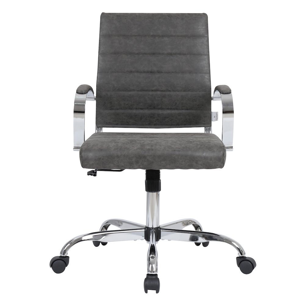 Benmar Leather Office Chair. Picture 7
